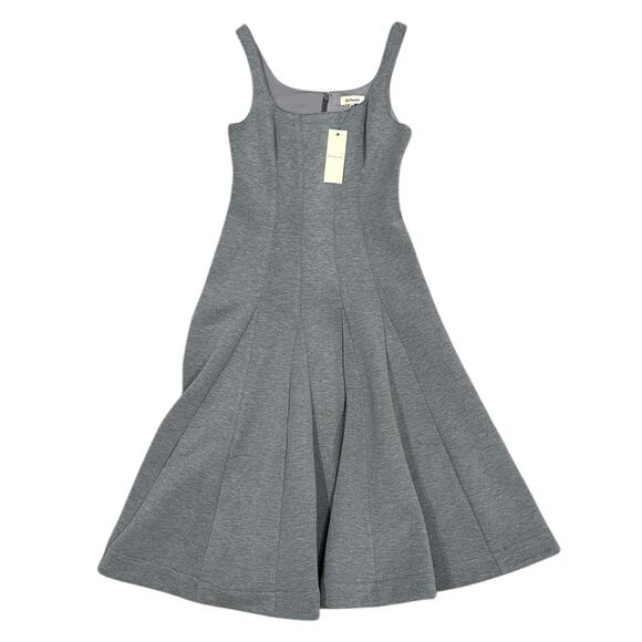 NWT Anthropologie Du Paradis Sleeveless Neoprene A-Line Midi Dress - Picture 4 of 8